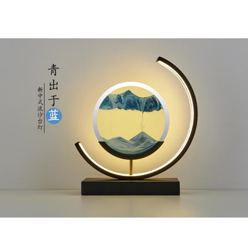 Tranh cát chuyển động 3D Kết hợp đèn led chiếu sáng xung quanh , làm quà tặng , trang trí nhà cửa phong thủy