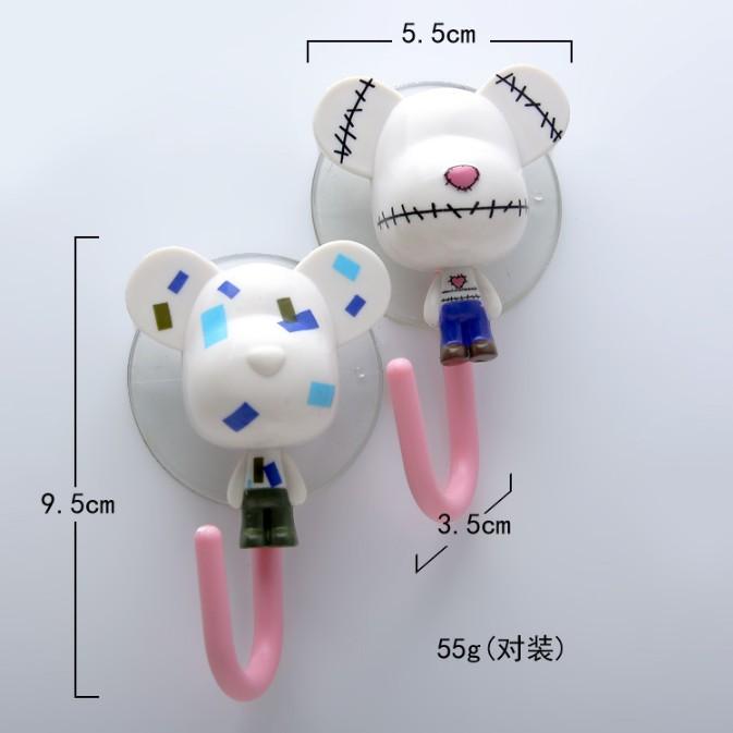 Combo 02 móc hít chân không hình cặp đôi búp bê dễ thương cho bạn thỏa sức trang trí theo ý thích