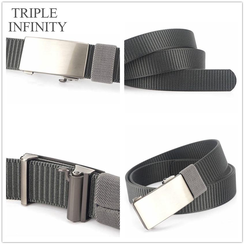 Thời Trang Nylon Khóa Tự Động Nam Dây Khoác Chiến Thuật Lô Canvas Thoáng Khí Bền Công Việc Kinh Doanh Quần Jean Thiết Kế Đai Mới