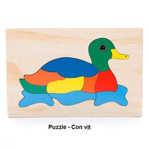 Tranh ghép các loài động vật - Puzzle 16x24xm- phần 2