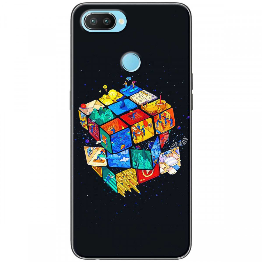 Ốp lưng dành cho Realme 2 Rubik