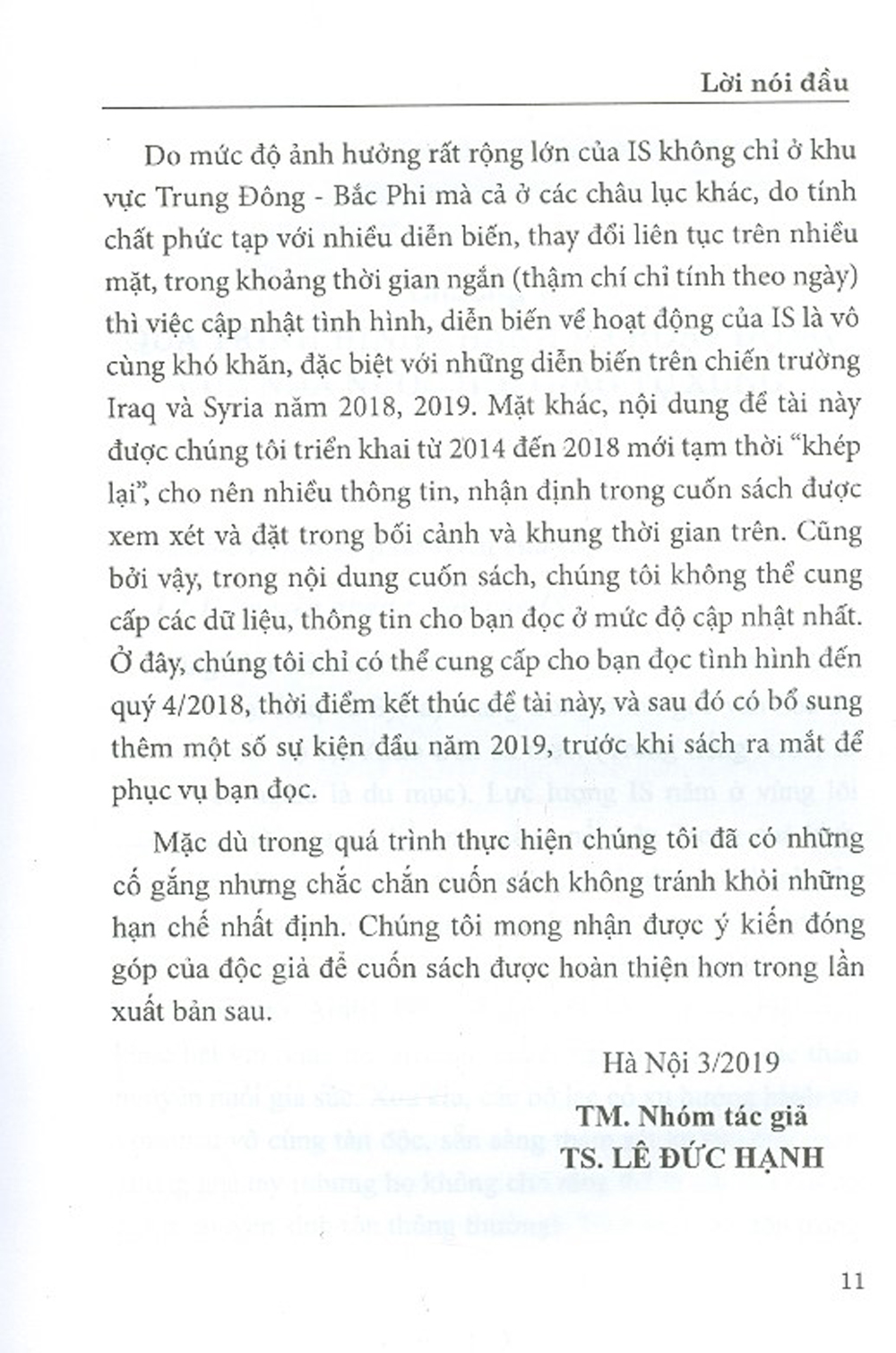 Nhà Nước Hồi Giáo Tự Xưng Và Những Ảnh Hưởng Đến Chính Trị, Xã Hội Ở Trung Đông - Bắc Phi