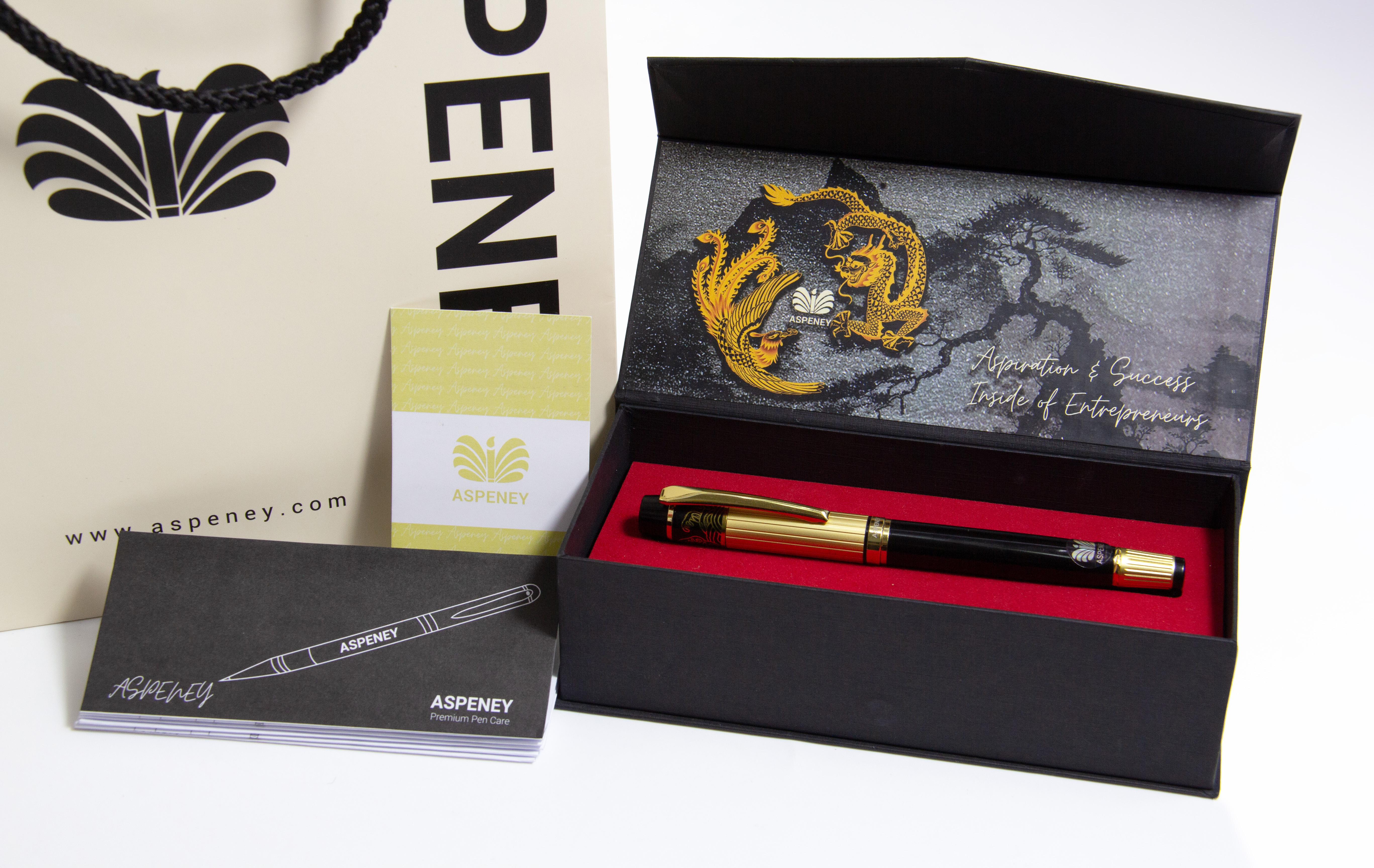 Bút dạ bi ASPENEY Fire Dragon Rollerball