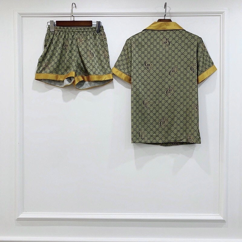 Pyjama Cộc Đùi Mặc Nhà Lụa Qc Thiết Kế Sang Chảnh