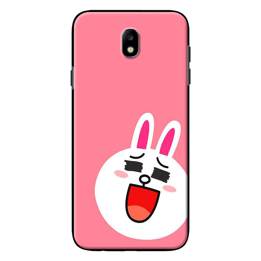 Ốp Lưng Dành Cho Samsung Galaxy J3 Pro/ J7 Pro - Mẫu Đầu Thỏ Line