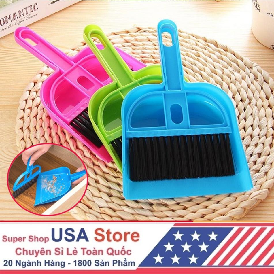 Bộ Chổi Và Xẻng QUÉT VĂN PHÒNG - Quét Bàn Thờ, Nhà Cửa Tiện Dụng
