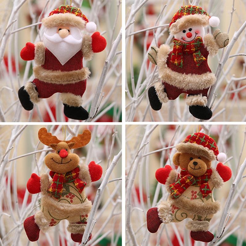 Tmdbyx Ông Già Noel Nhồi Bông Trang Trí Cây Thông Giáng Sinh