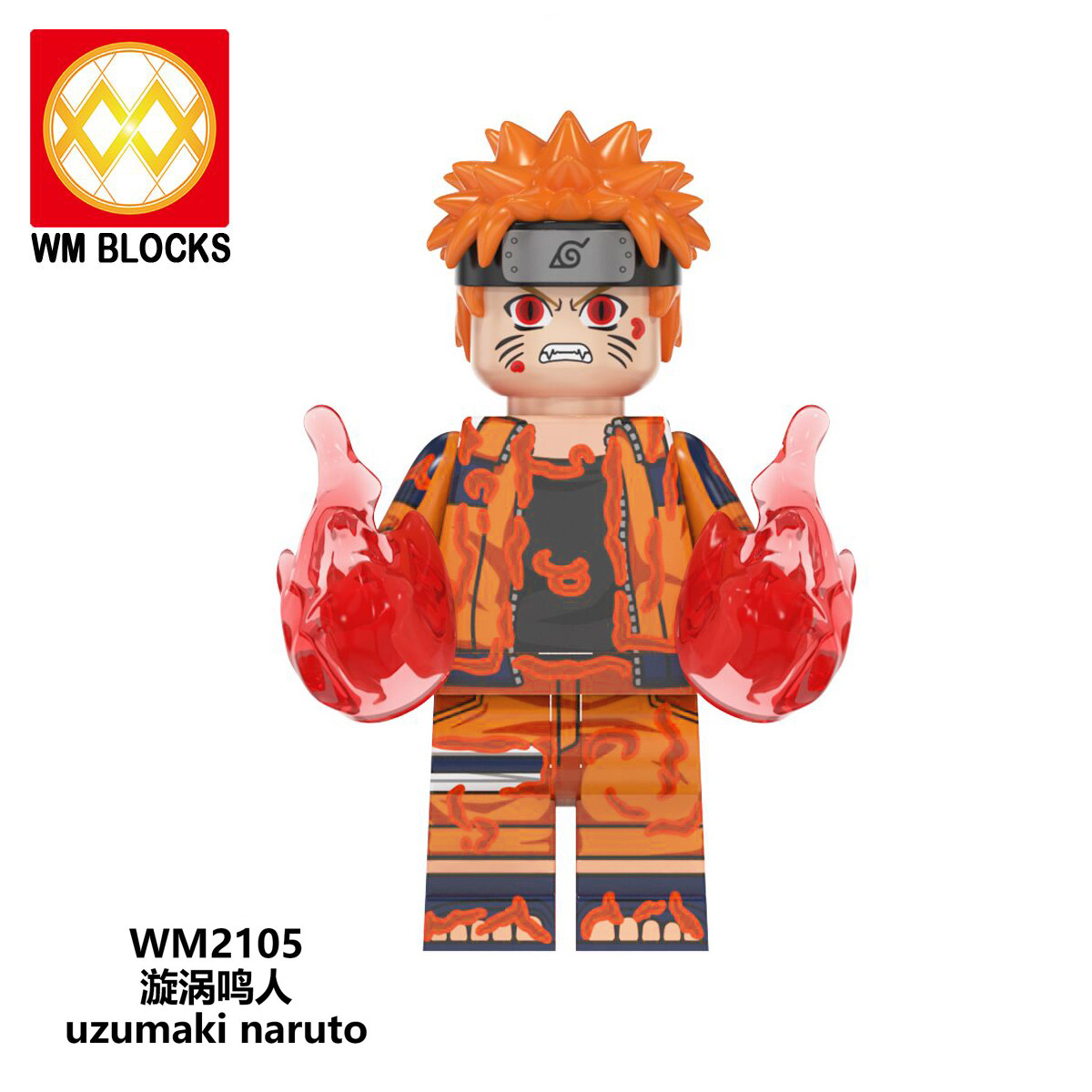 COMBO 8 Minifigures Mô Hình Nhân Vật Uzumaki Naruto Senju Hashirama Killer Bee WM6108 Mẫu Mới Ra Siêu Đẹp