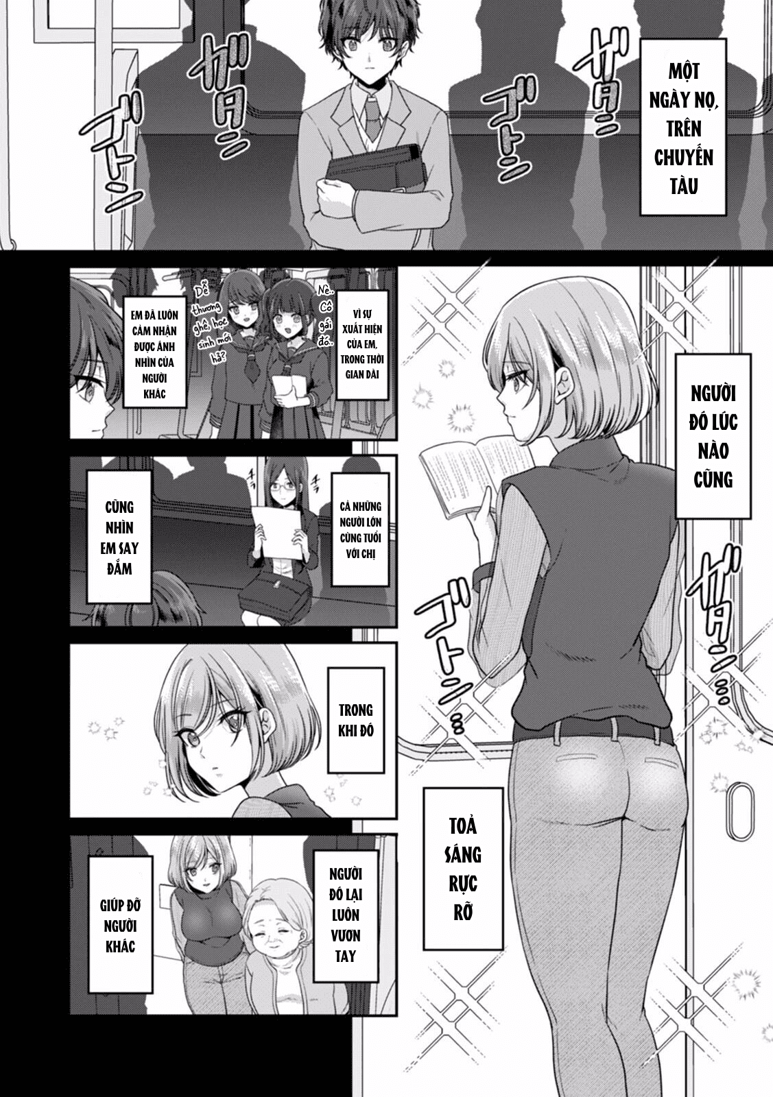 Sắp Không Kiềm Chế Nổi Trên Chuyến Tàu Đông Đúc chapter 8.1 - Trang 5
