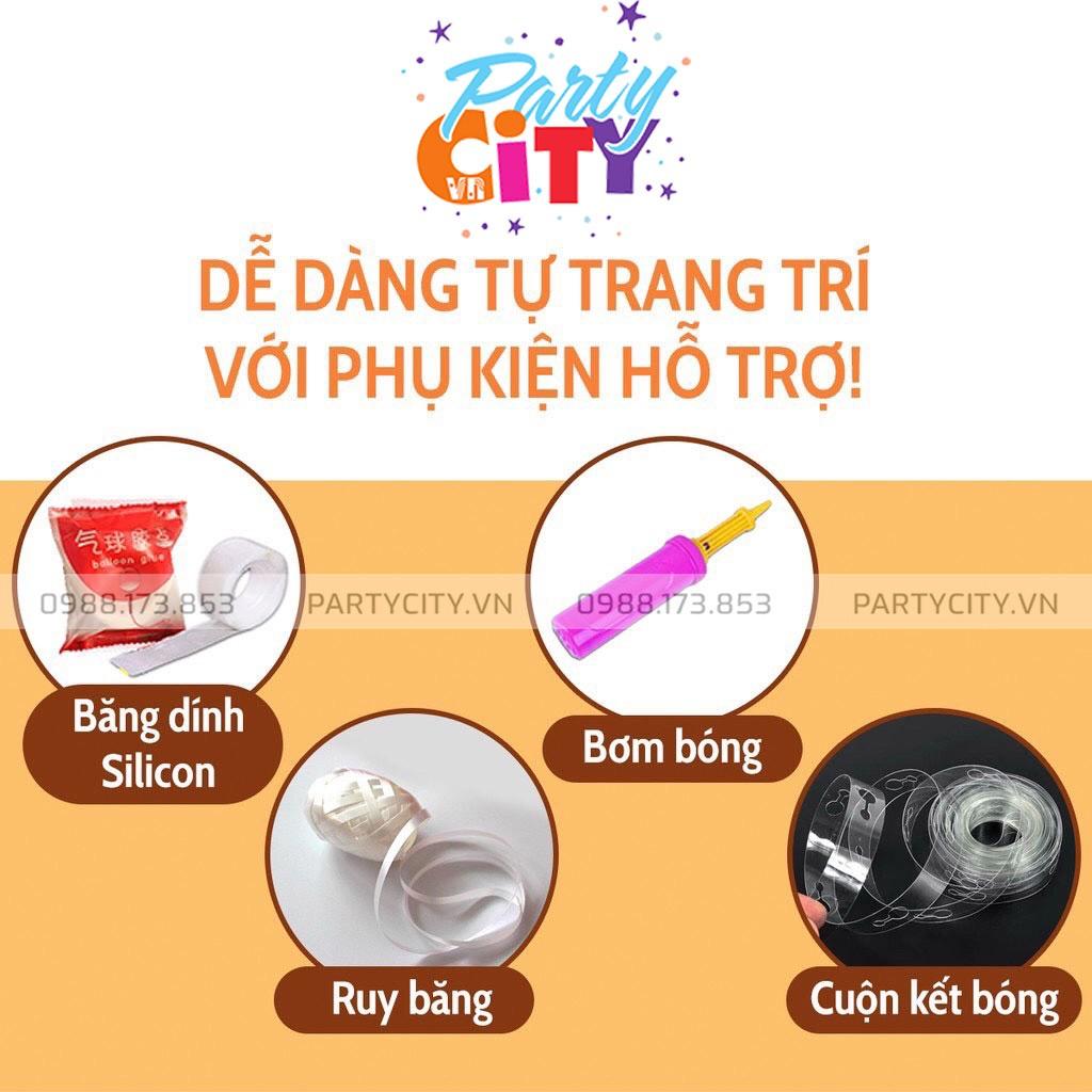 Bóng Hình Trái Tim Tráng Nhôm Phụ Kiện Trang Trí Sinh Nhật, Tiệc Cưới, Cầu Hôn, Kỷ Niệm