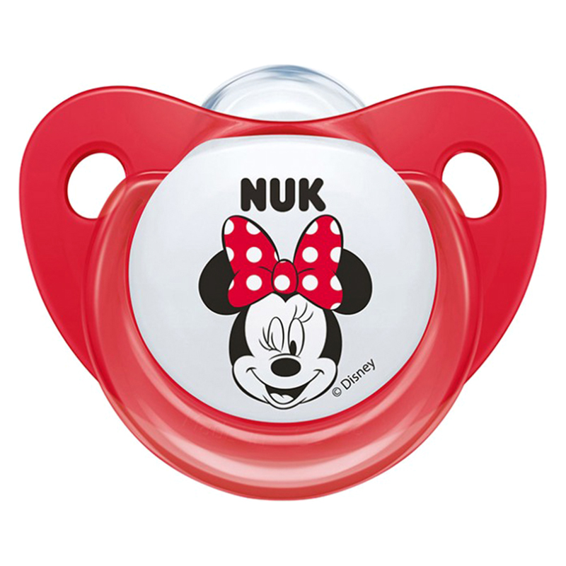 Bộ 2 Ti Giả NUK Silicone Mickey Sleeptime (0 - 6 m) NU34338 - Màu Ngẫu Nhiên