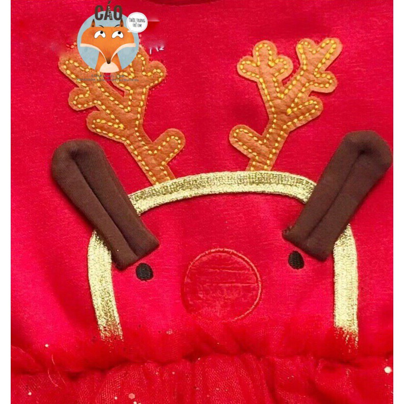 Đầm giáng sinh thu đông đầm noel