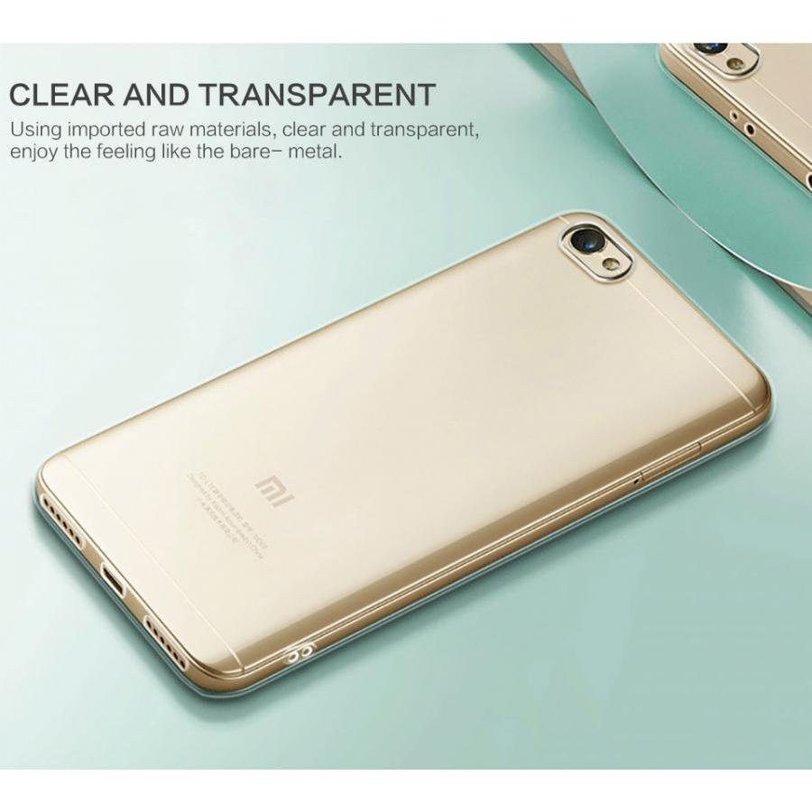 Ốp lưng dẻo dành cho Xiaomi Redmi Note 5A Ultra thin (trong suốt) - Hàng chính hãng