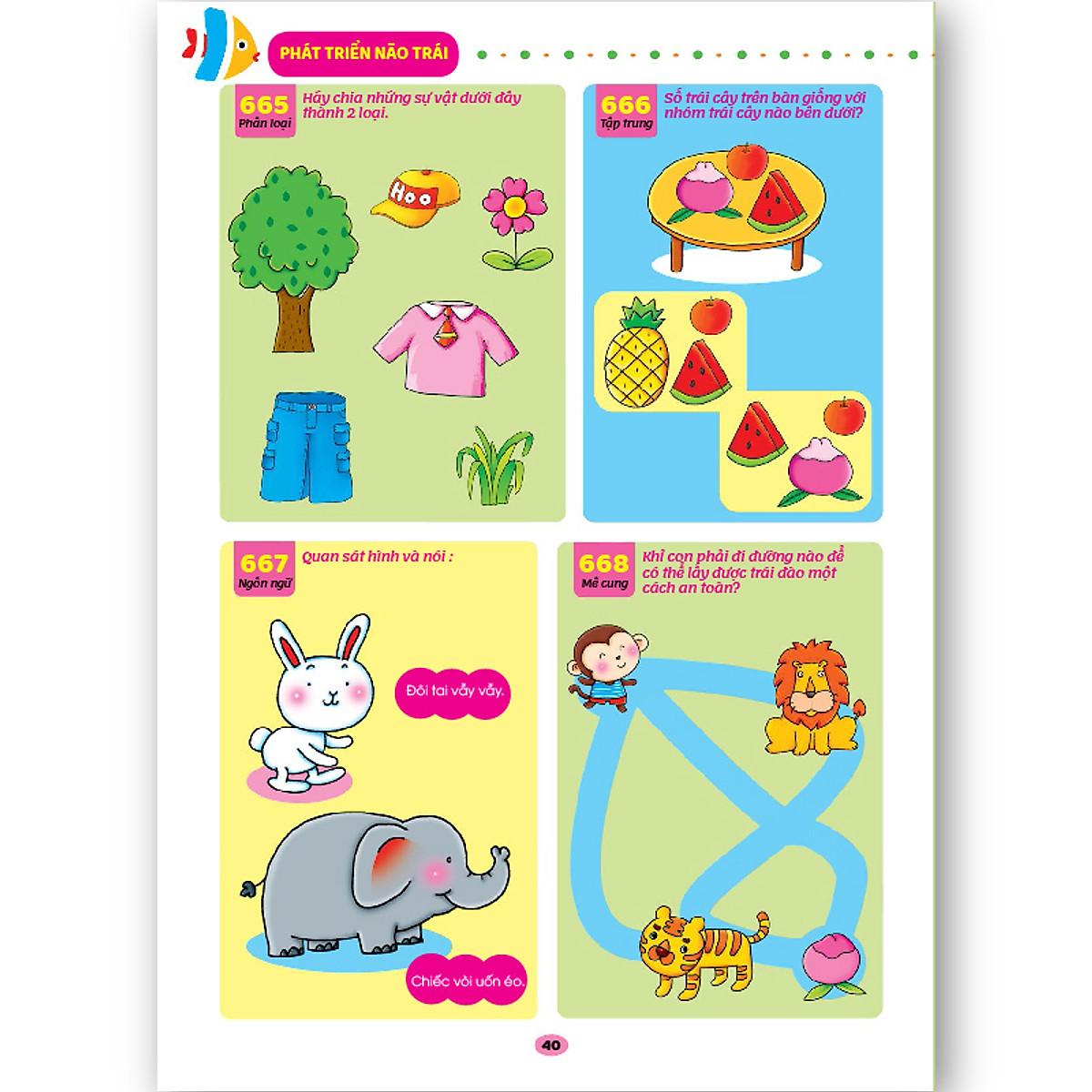 Combo 3 Cuốn 688 Câu Đố Phát Triển Trí Tuệ 2-3 Tuổi (Bộ 3Q) + Poster An Toàn Cho Con Yêu - (Sách Thiếu Nhi Phát Triển Tư Duy / Kỹ Năng Logic Cho Bé)