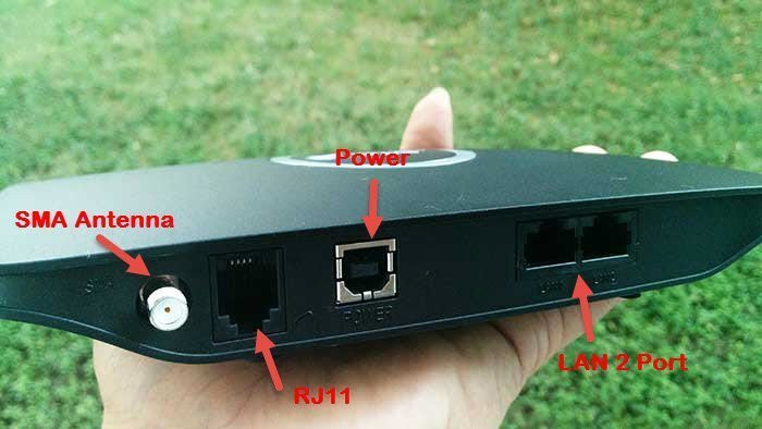 Thiáº¿t bá» phÃ¡t wifi 3G Huawei B681 há» trá»£ 2 cá»ng lan