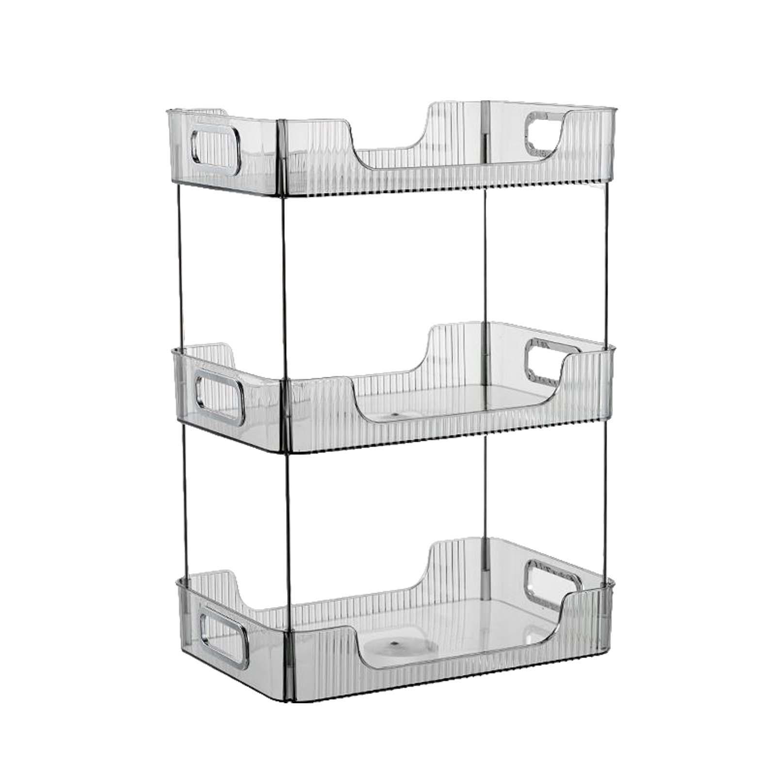 Cosmetic Storage Box Kitchen Spice Rack, Storage for Pantry Countertop Bedroom Kitchen