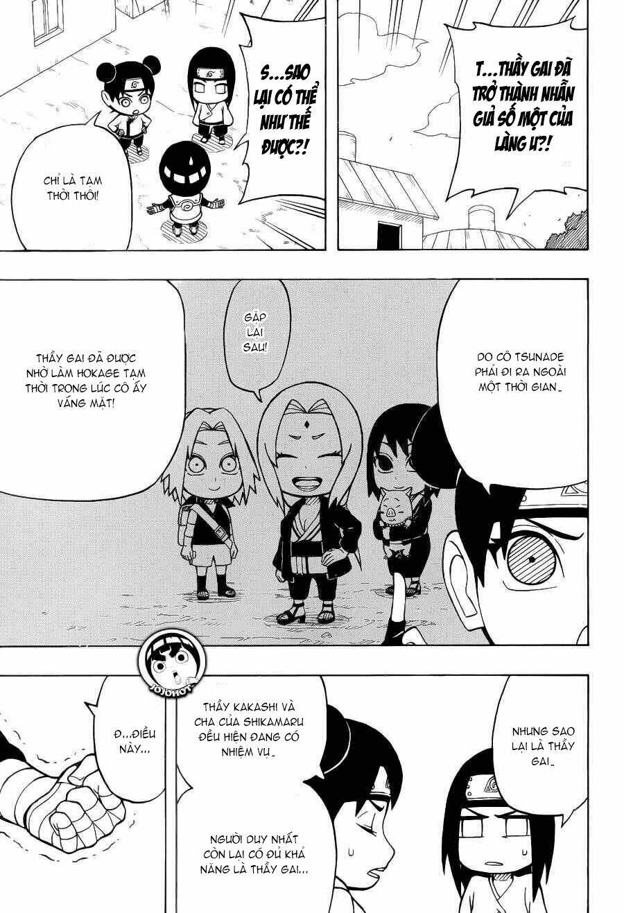 cửu vĩ hồ ly ngoại truyện rock lee chapter 17 3