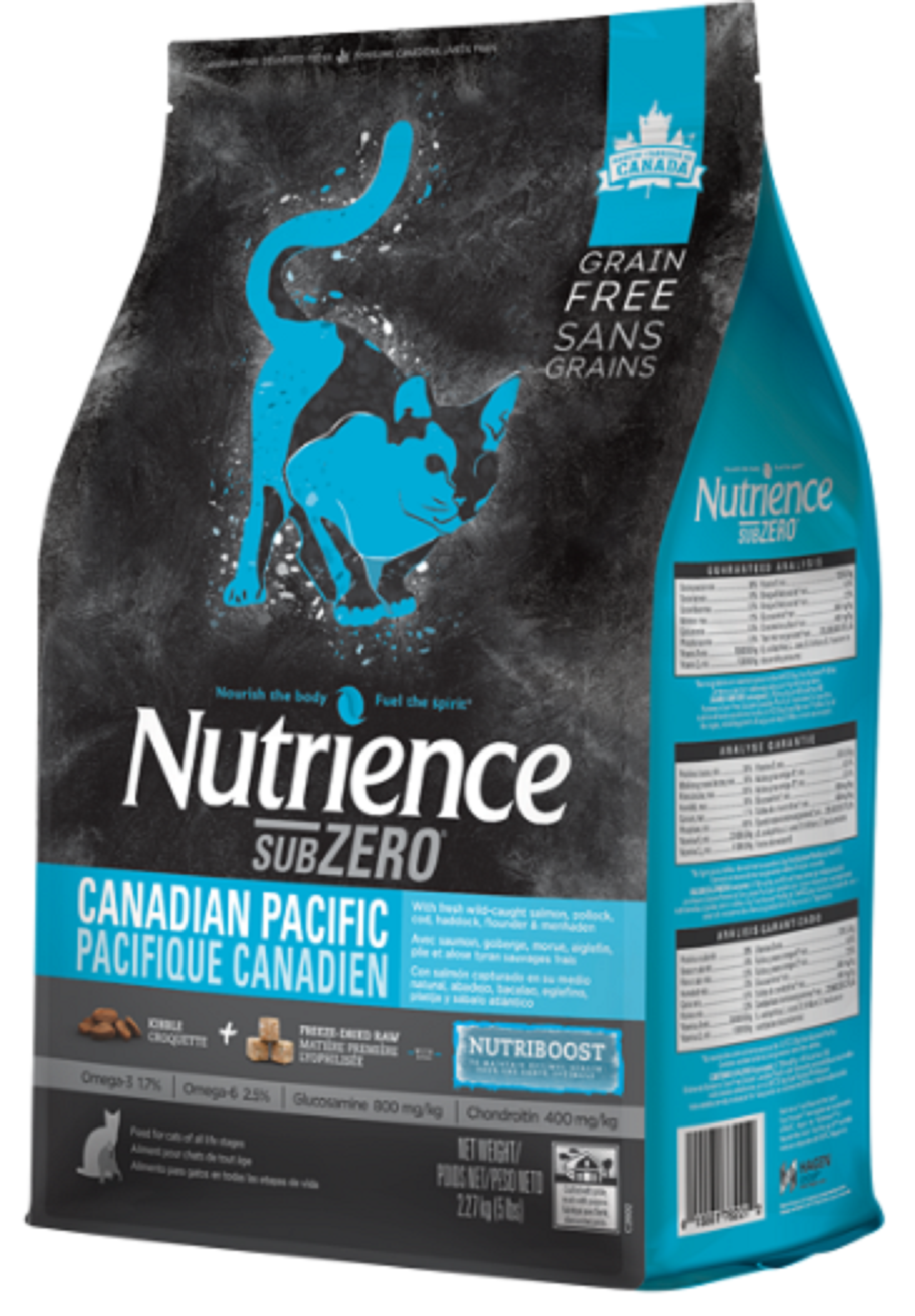 Hạt cho Mèo Nutrience Suzero - Cá Biển Cao Cấp &amp; Rau Củ Quả Tự Nhiên - 0.5kg