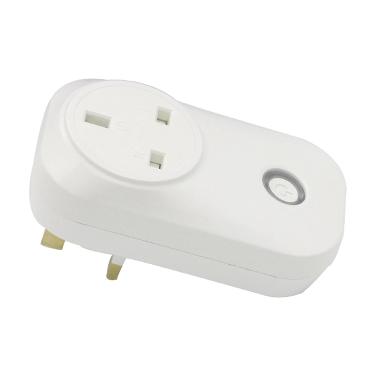 Wifi Smart Socket Plug Compatible with  Google Assistant Remote Control UK