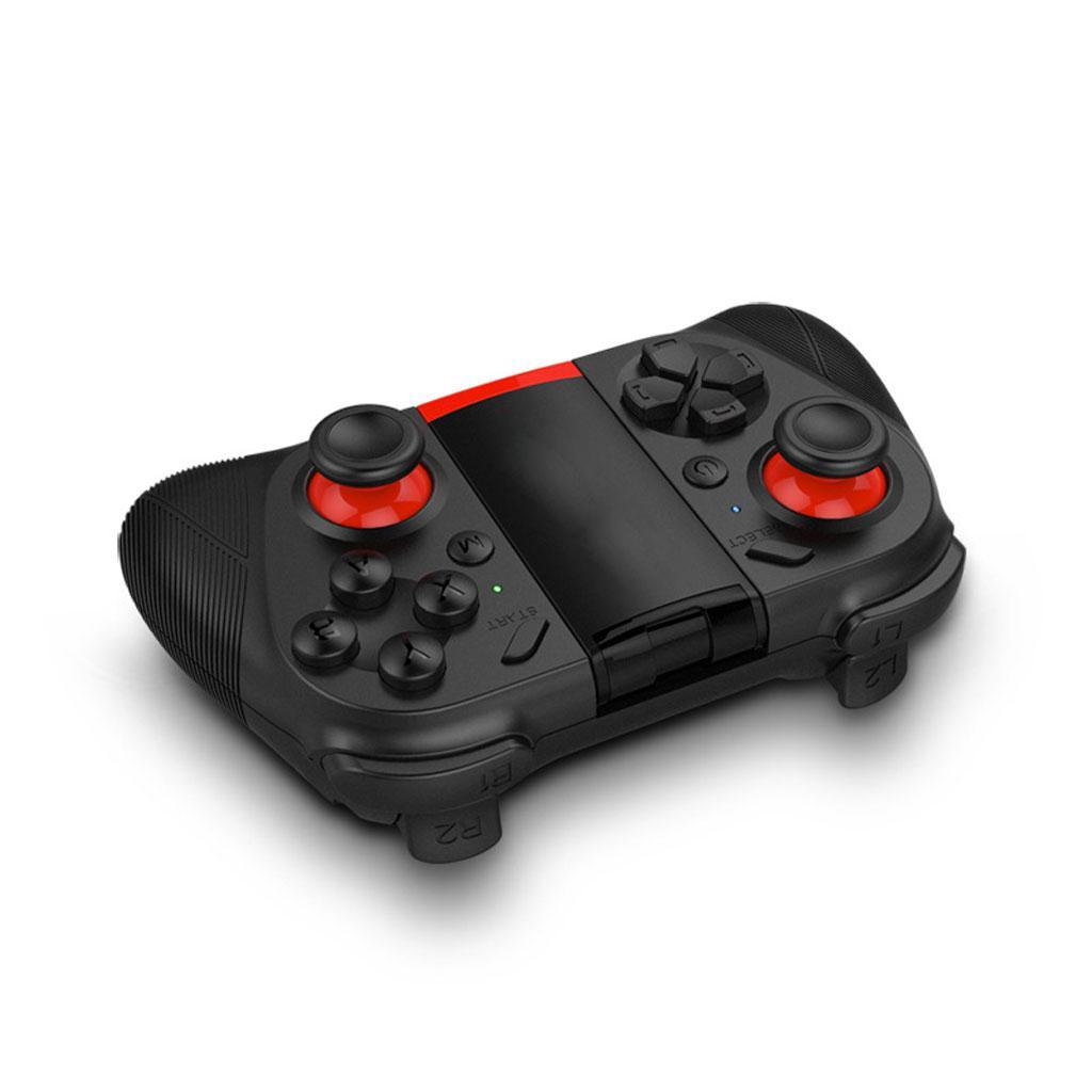 Mocute Bluetooth Wireless Dual Joystick Gamepad Controller Joypad w/ Phone Holder for iPhone/ Samsung/ IOS/ Android/ PC/ Laptop/ TV Box