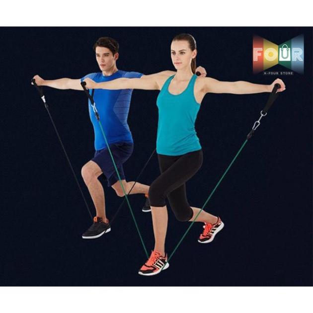 Bộ 5 Dây Ngũ Sắc Tập Full Body - Dụng Cụ Tập Gym