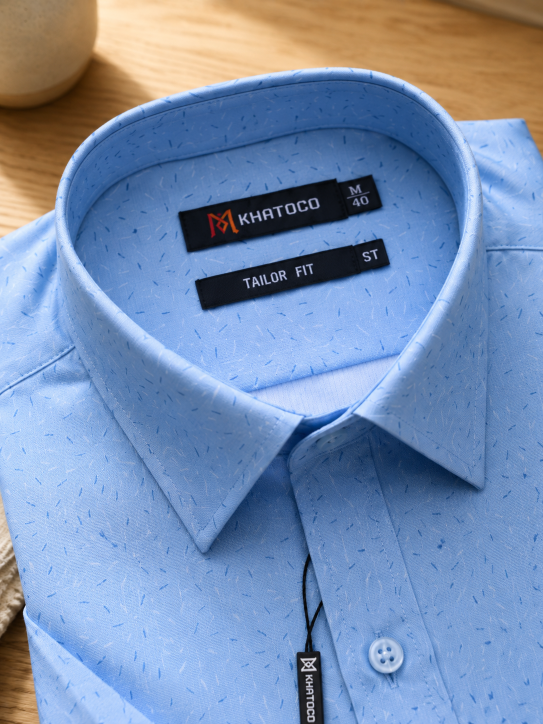 Áo sơ mi Khatoco tay ngắn (M-3XL)