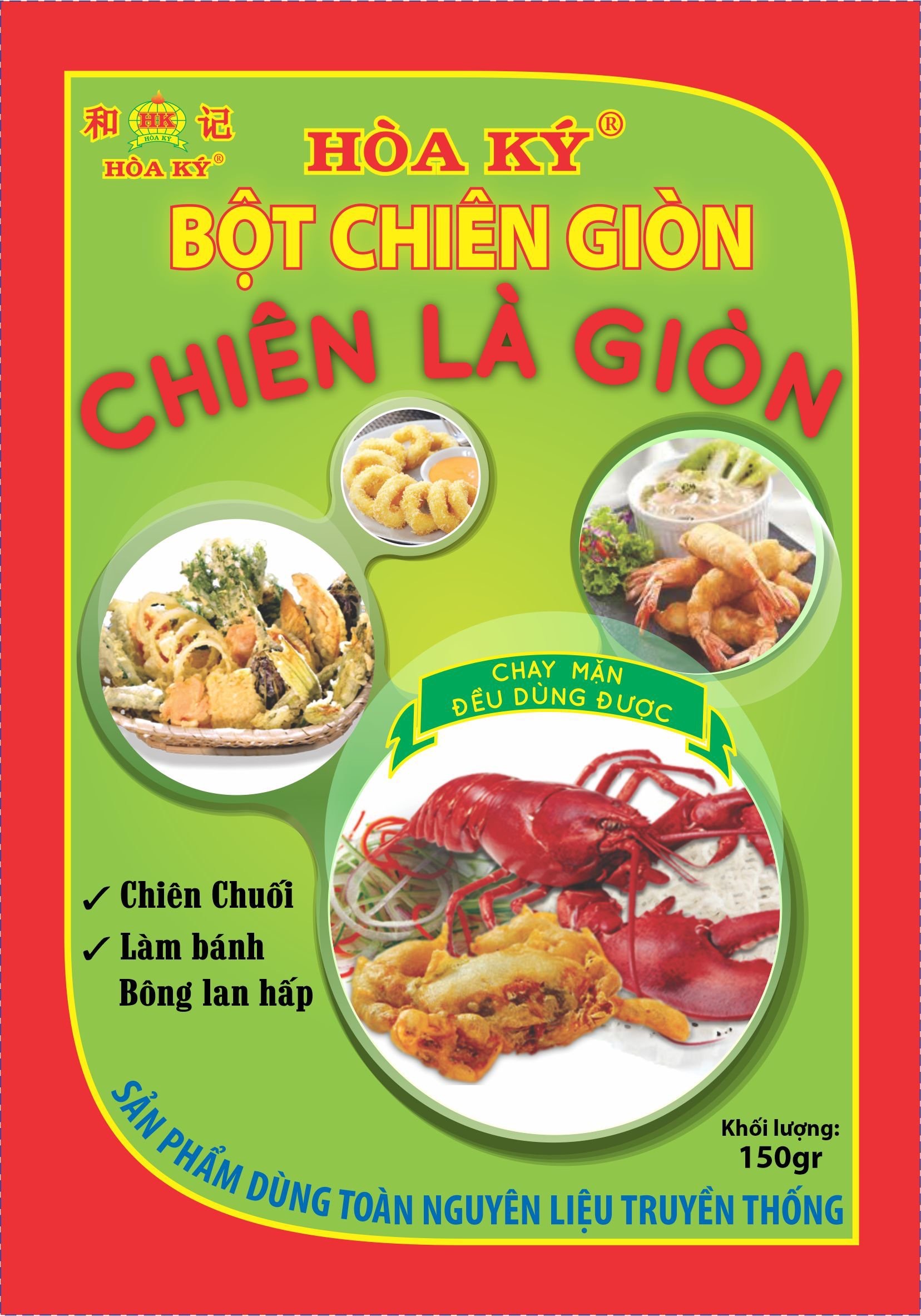 Bột Chiên Giòn HOÀ KÝ