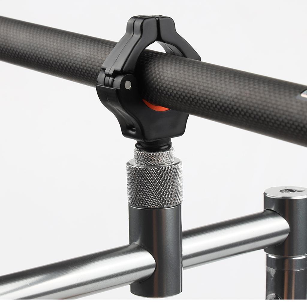 Nylon Aluminum Alloy Fishing Rod Grip Rest Head Y Shape Fishing Pole Support Bracket Holder Black Fishing Pole Support Head