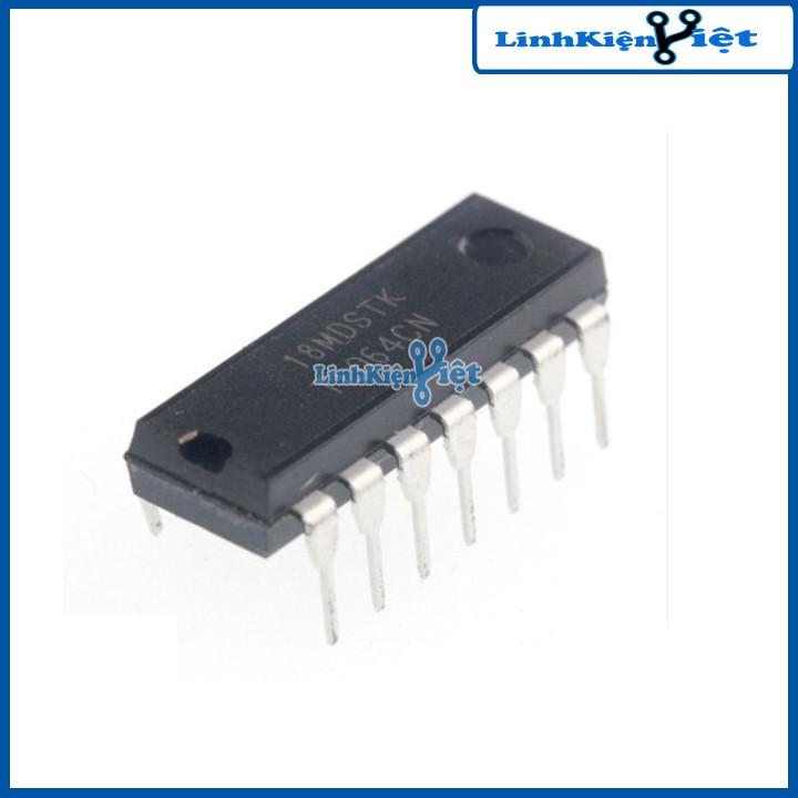 Chân cắm TL064 DIP 14
