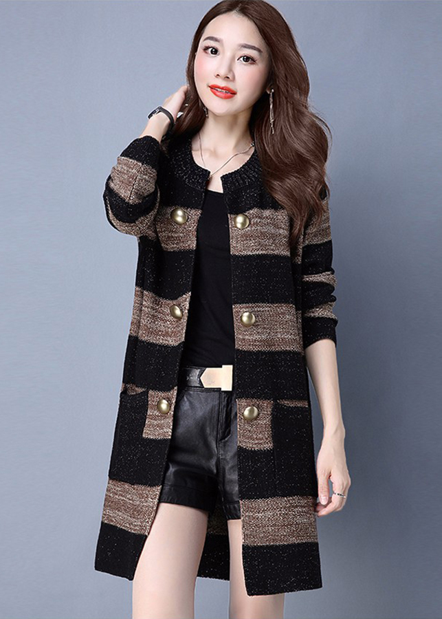 Áo Khoác Len Dệt Kim Cao Cấp AKL00332