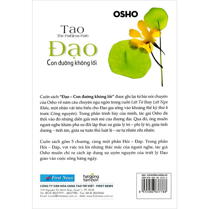 Sách - Osho: Đạo - FirstNews