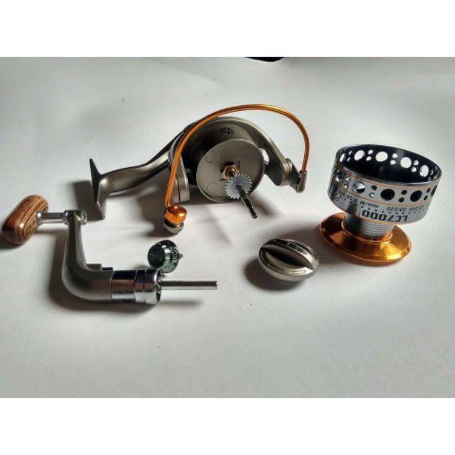 Bộ cần câu shimano 2m7 siêu bạo lực máy LC6000 BCCGN 11