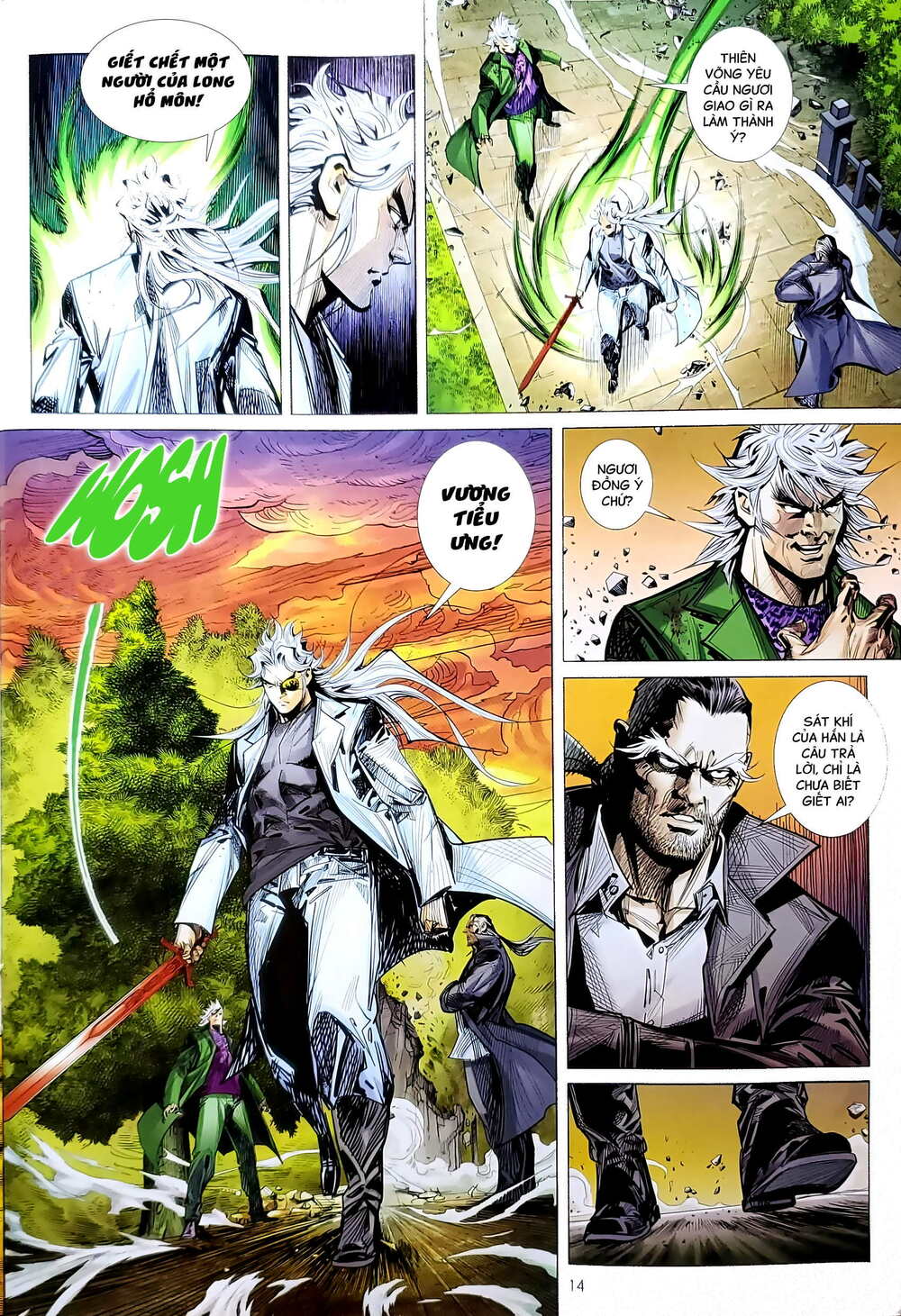 tân tác long hổ môn chapter 1203 14