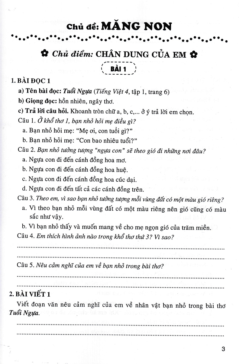 Bồi Dưỡng Tiếng Việt Lớp 4 _HA