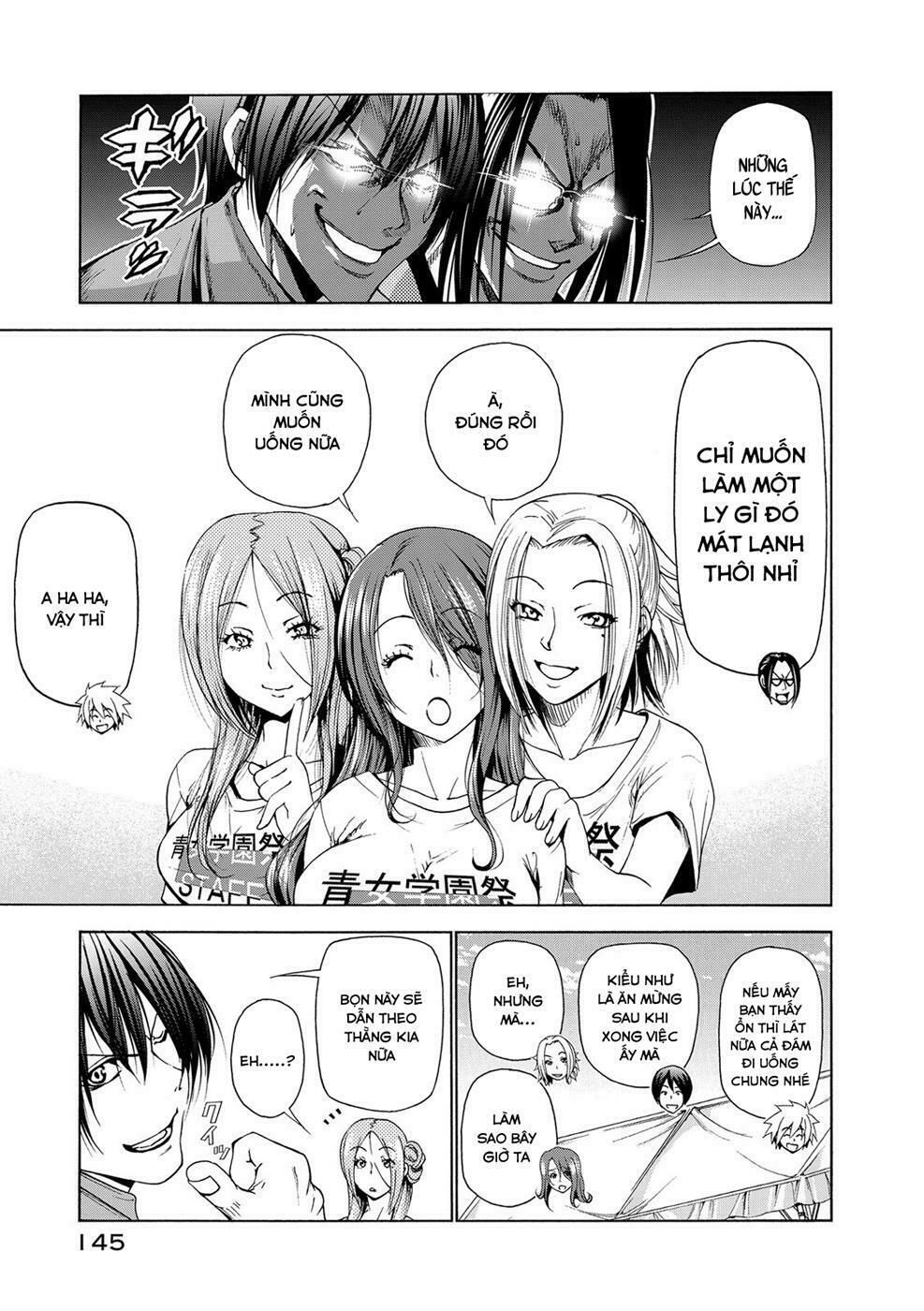 cô gái thích lặn - grand blue chapter 25 20