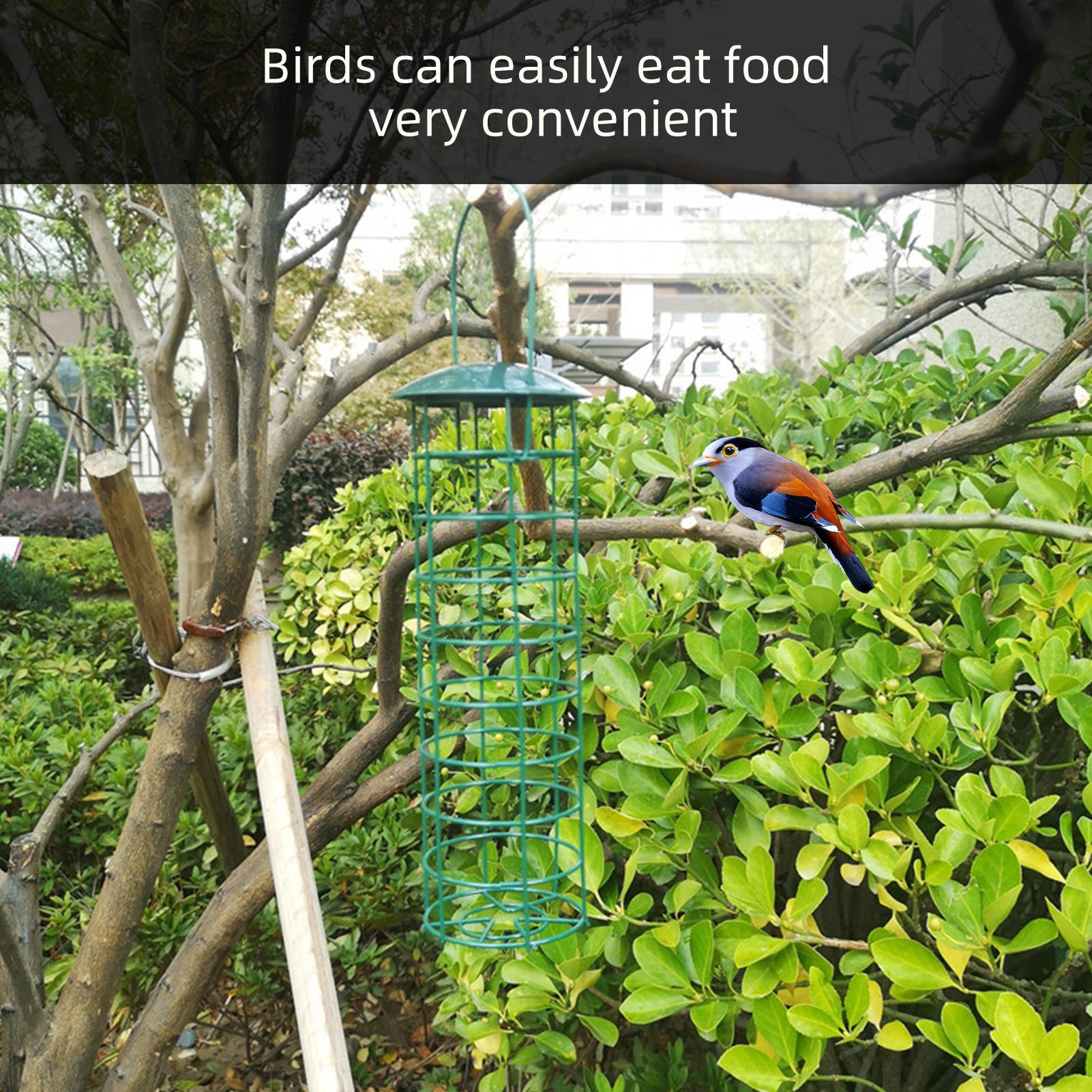 Lồng cho chim ăn bằng kim loại