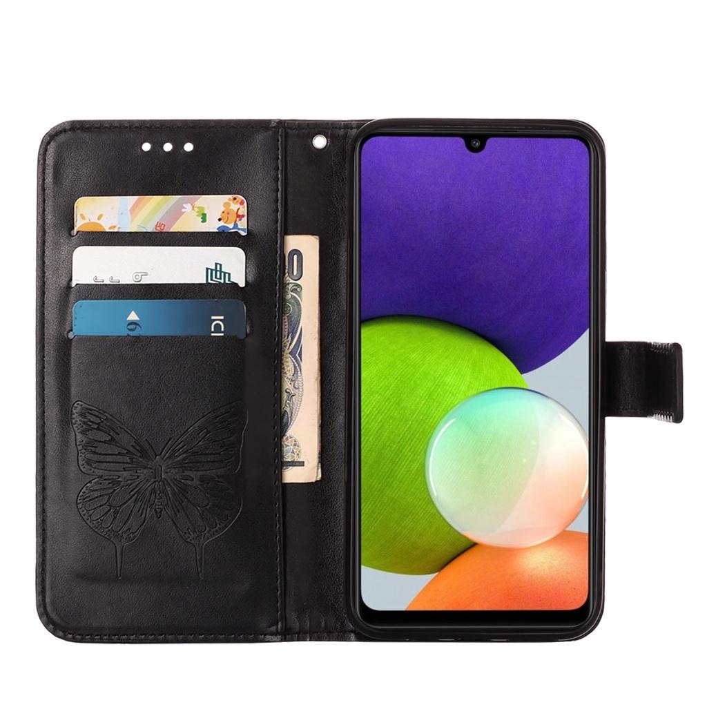 Ốp lưng điện thoại dạng ví da lật dành cho Samsung Galaxy A22 4G A32 A52 A72 5G