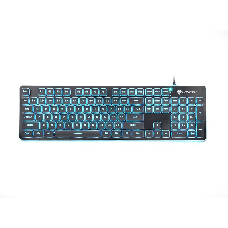 Giá thấp nhất bàn phím sói cách thao túng trò chơi có dây cảm thấy thể thao điện tử usb tất cả đều hỗ trợ sô cô la hỗ trợ đèn nền chống nước