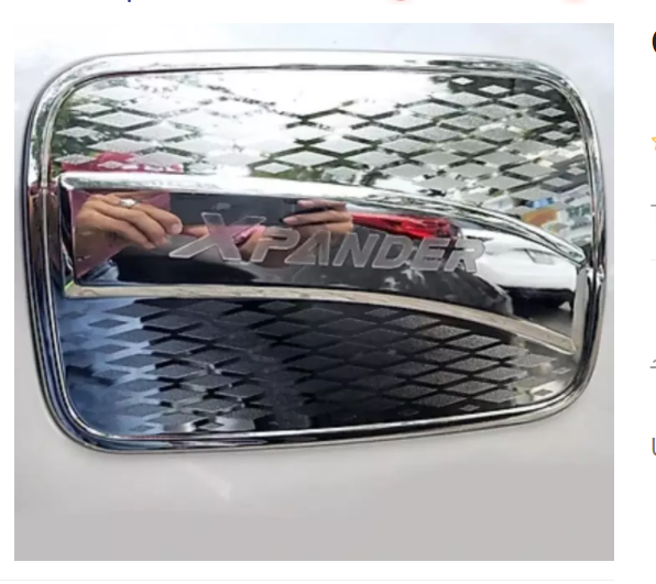 ỐP NẮP XĂNG CHO XE XPANDER MẠ CROM CAO CẤP