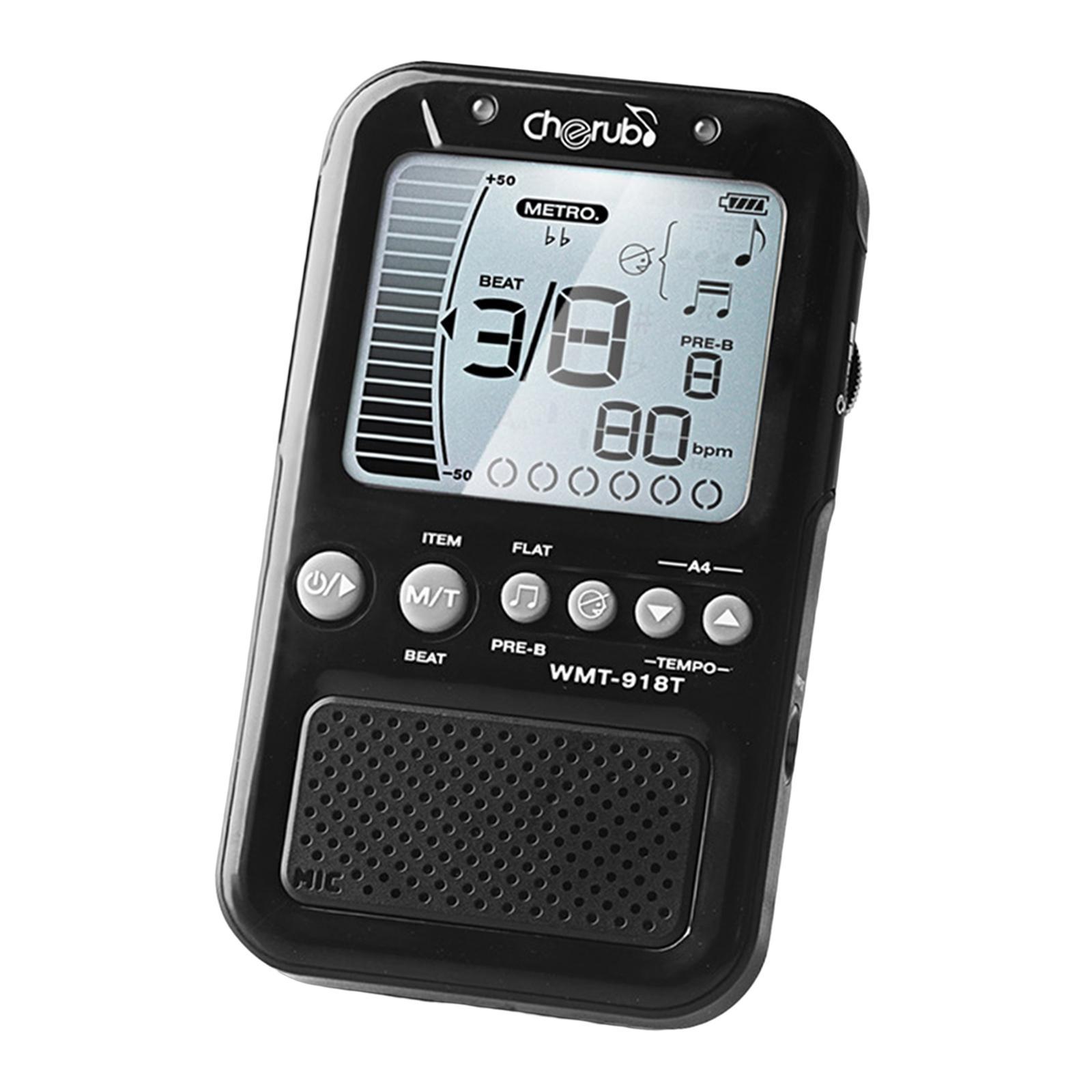 Metronome Tuner Guitar Piano Metronome for All Instruments Trumpet Chromatic