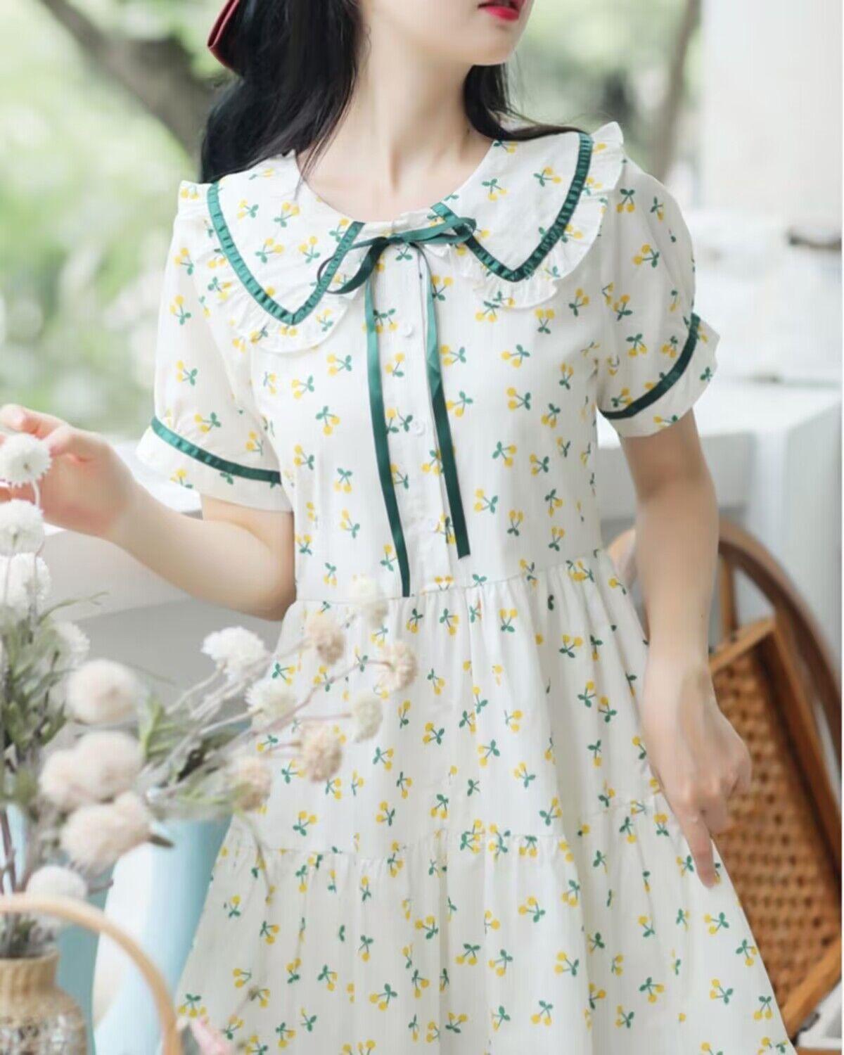 TOBE1SHOP Học sinh trung học ít tươi mát đầm 2023 mùa hè đại học gió một chữ hoa mảnh đầm hiển thị gầy thắt lưng váy nữ