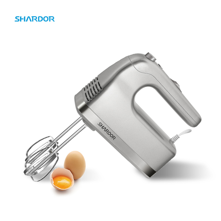 Máy đánh trứng và làm bánh cầm tay cao cấp thương hiệu Shardor HM315S - 5 tốc độ đánh - Công suất 350W - Chất liệu Inox 430 và Nhựa ABS - Hàng Nhập Khẩu