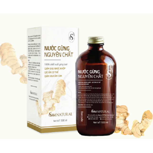 Nước gừng nguyên chất Sam Natural