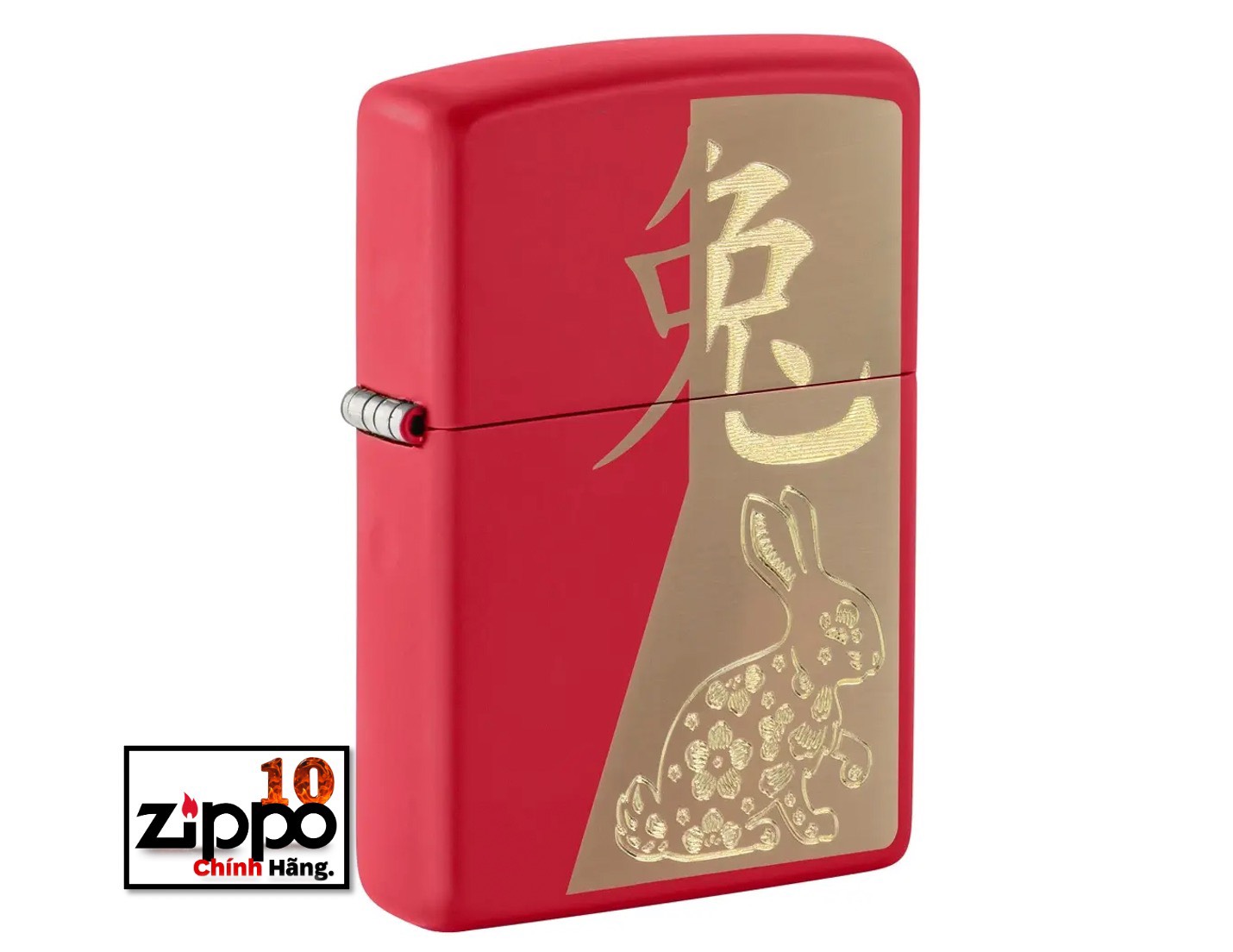 Bật lửa Zippo 48282 Year of the Rabbit - Chính hãng 100%