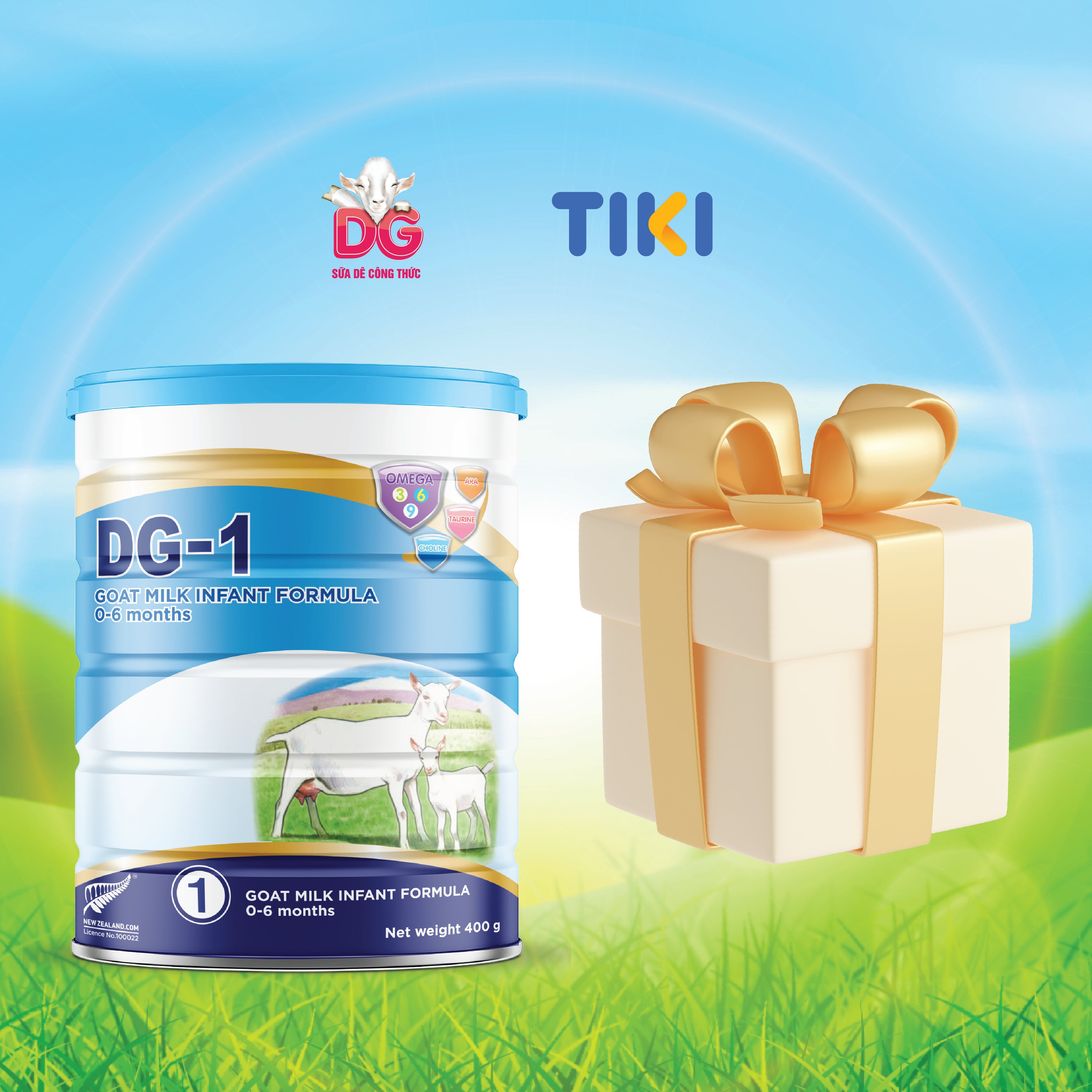 Sữa dê công thức DG-1 Goat Milk Infant Formula