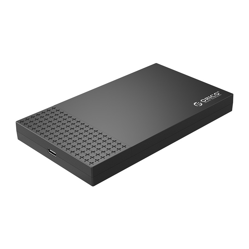 Hình ảnh Hộp Đựng Ổ Cứng ORICO 2526C3-BK (Đen) 2.5"" SSD/HDD SATA 3 USB 3.1 Type-C Hàng Chính Hãng