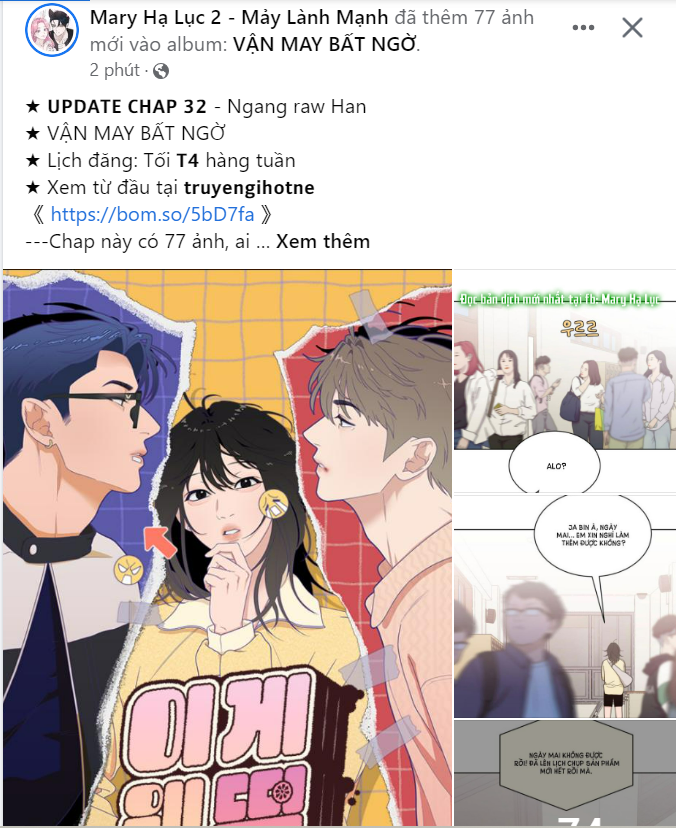 Vận May Bất Ngờ chapter 33.2 32