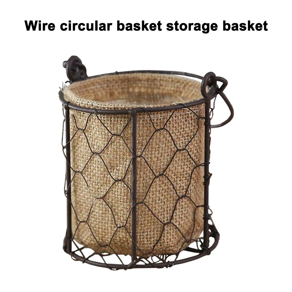 Laundry Storage Basket Bread Fruit Vegetable Snack Basket Style 1