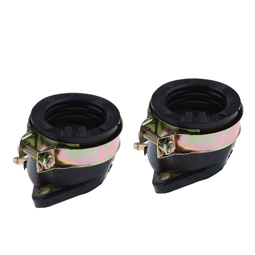 2x 27mm Air Intake Manifold Pipe Boot Joint for 250cc CF250 PIT Bike ATV Buggy