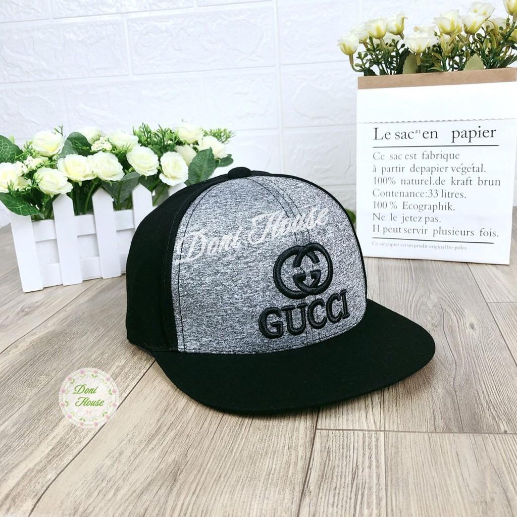 Nón Kết Mũ Lưỡi Trai Từ 4 5 6 7 Tuổi Vòng Đầu 52cm Cho Bé Trai Thêu Chữ Phong Cách Hiphop - Doni House